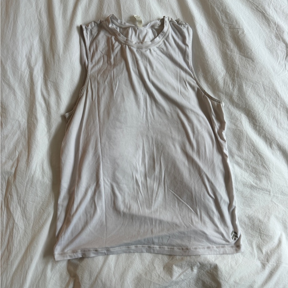 Barry’s White Workout Tank